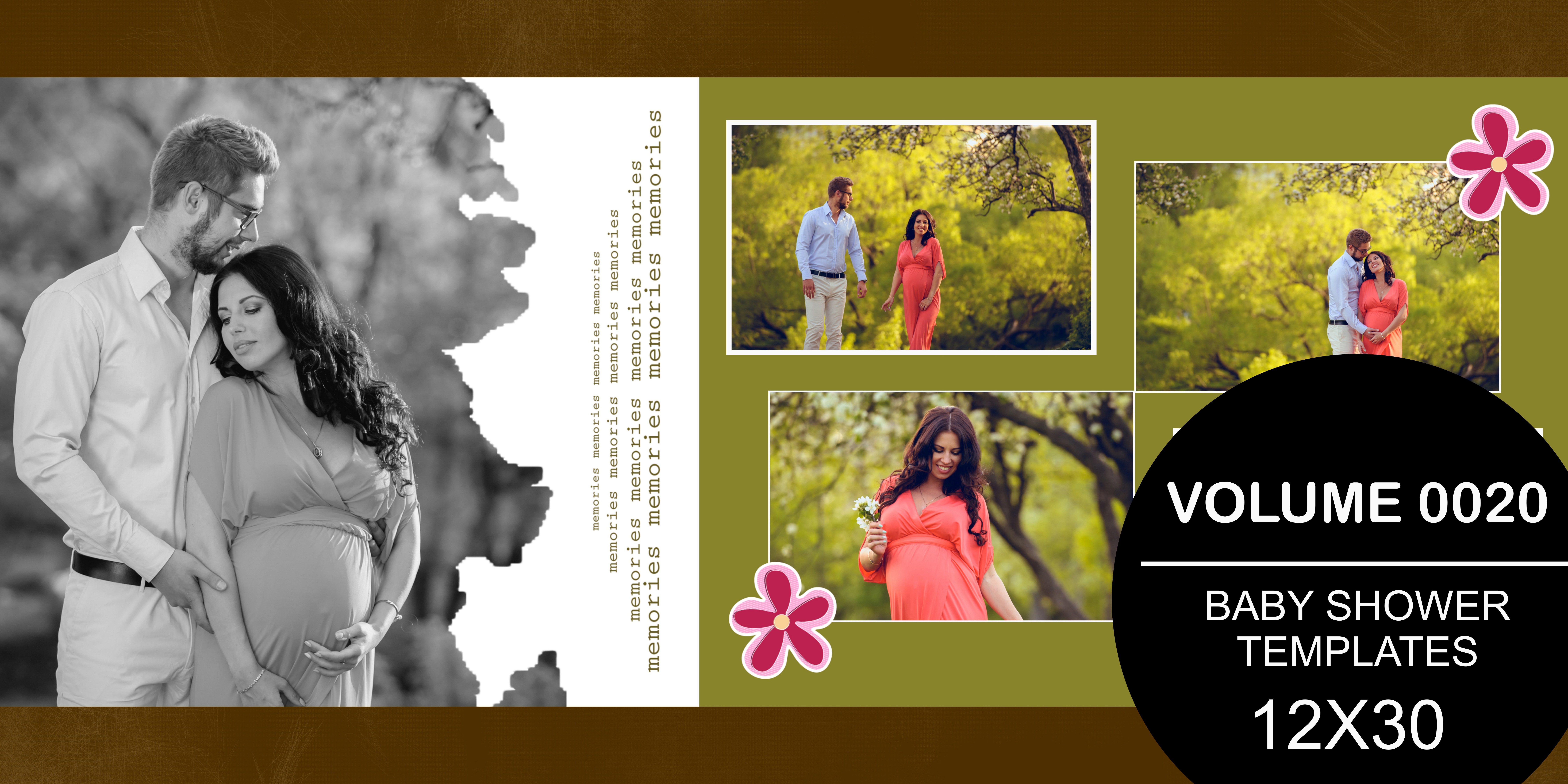Baby Shower Templates 12X30 - 0020